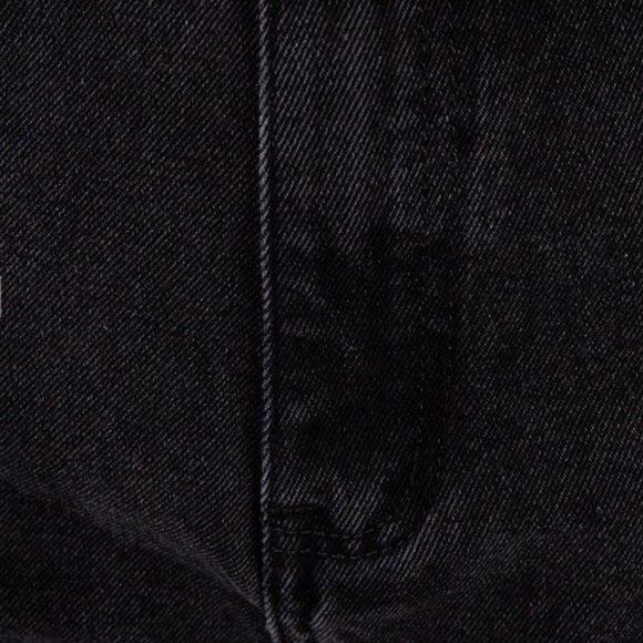 MARI MOM FADED BLACK DENIM JEAN - Picture 3 of 6